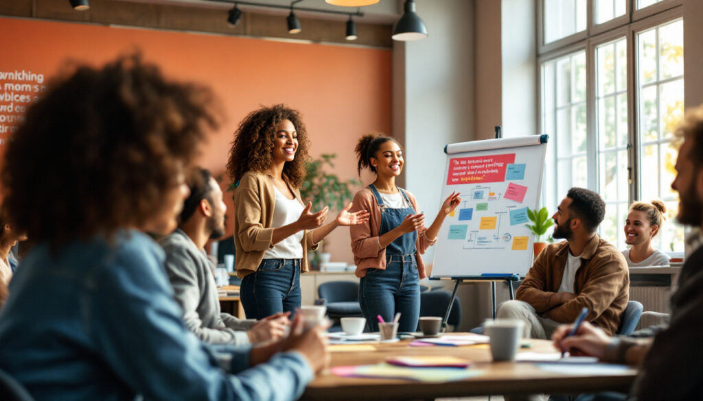 participez à notre atelier gratuit et découvrez les techniques essentielles pour exceller dans l'art de prendre la parole en public. améliorez votre confiance, votre aisance et votre impact lors de vos présentations. inscrivez-vous dès maintenant pour transformer votre communication!